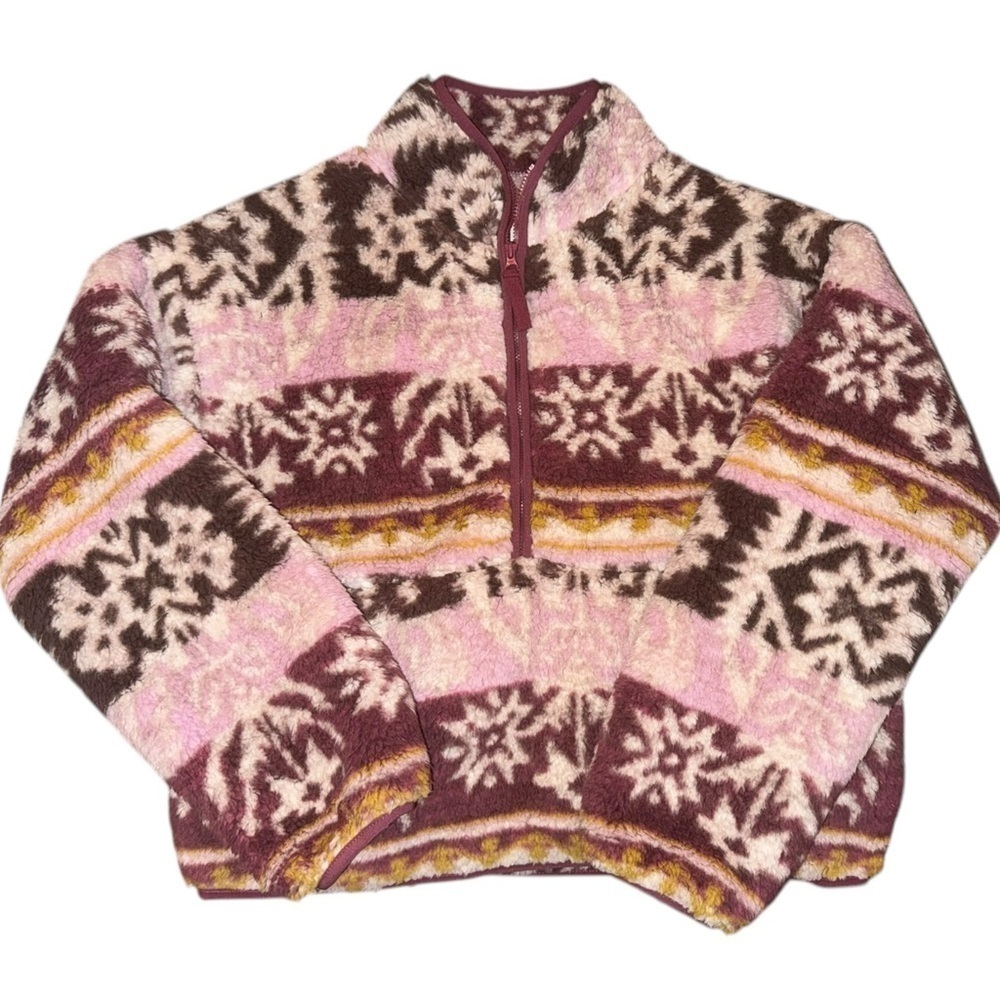 NWOT ▶️ Sundance ◀️ Heidi Sherpa fleece pullover PS - Picture 13 of 15